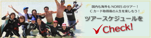 ダイビングツアースケジュール