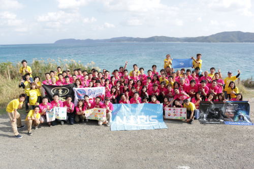 ダイビングスクールノリス30周年イベントの風景