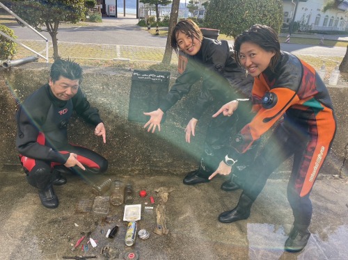 ノリスの海中清掃