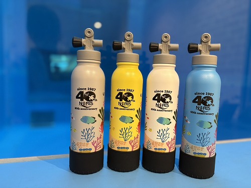 ダイビングスクールノリス40周年記念ボトル