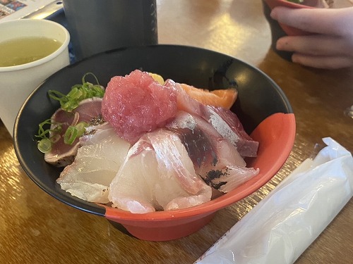 白浜の海鮮丼